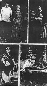 Persons Protraying Lincoln Family
