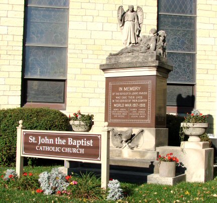 St. John Soldiers' Memorial in Joliet, Illinois
