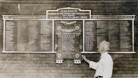 First Baptist Church Plaque