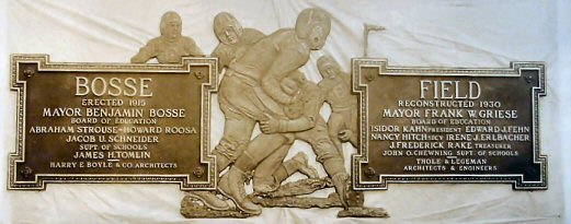 Bosse Field Plaques