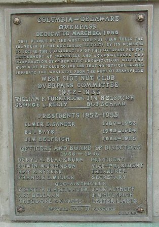 Columbia-Delaware Overpass Plaques