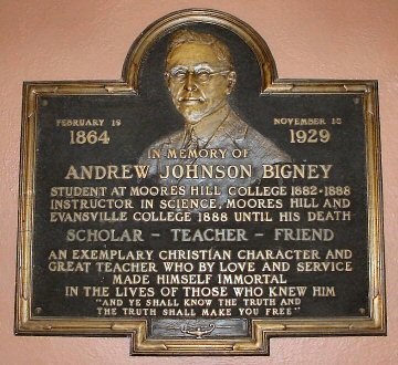 University of Evansville Plaques
