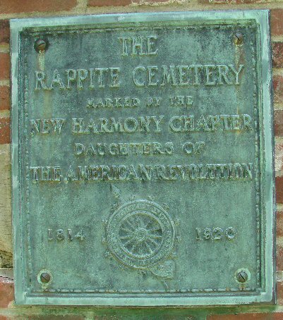 Cemetery Plaque