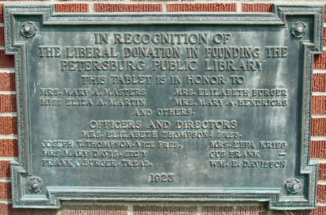 Petersburg Library Tablet