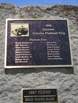 Grandview Aluminum Employees Reinstalling Plaque