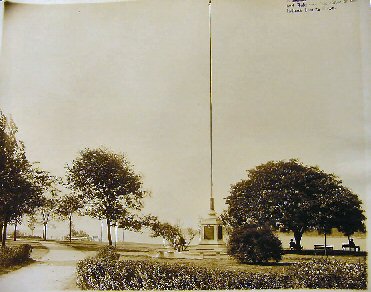 Wunderlich Flag Pole Plaque